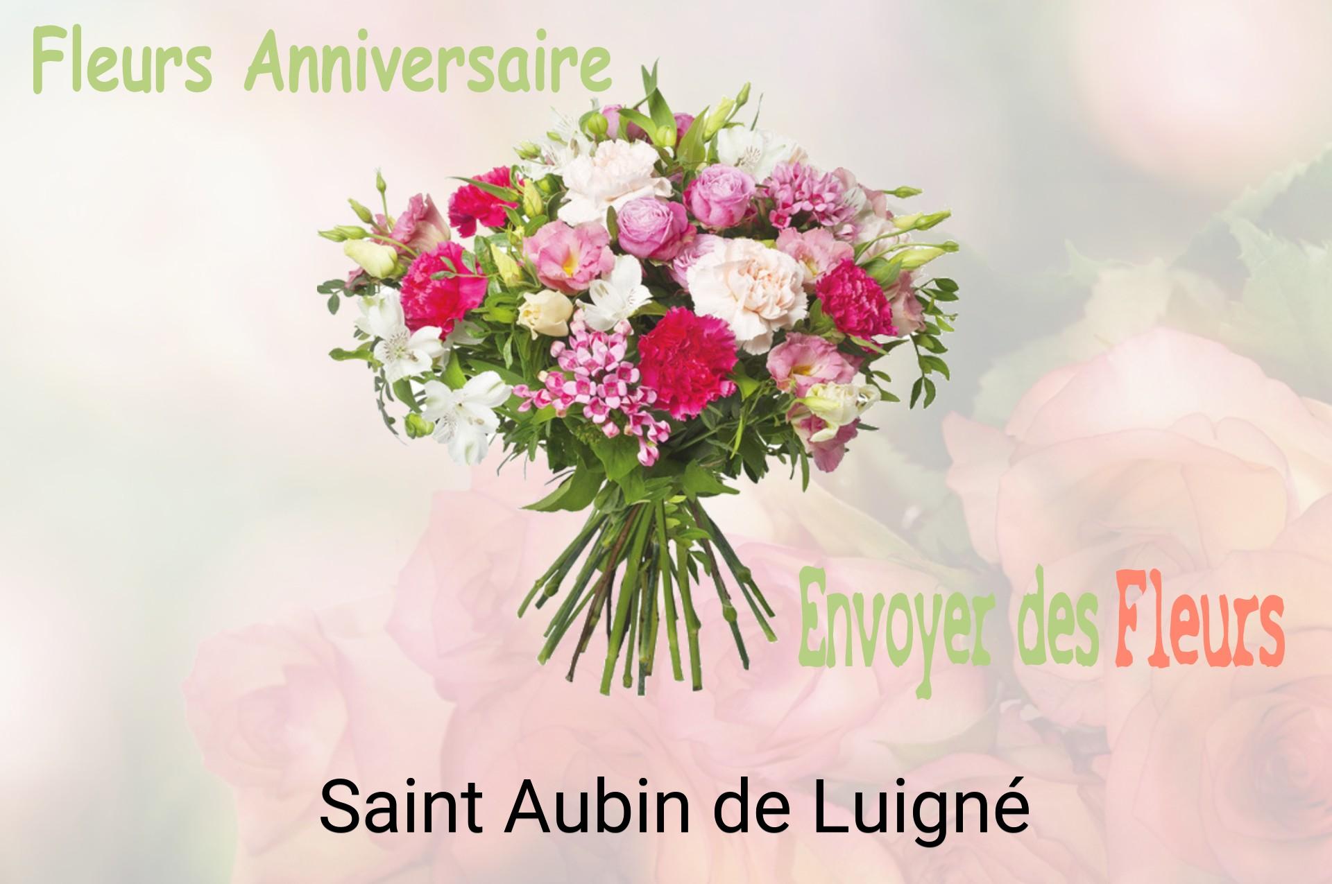Bouquet de fleurs d’anniversaire livré à Saint-Aubin-de-Luigné